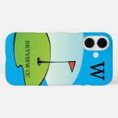 ゴルフ愛好家の為のカスタムiPhone / iPadケース Case-Mate iPhoneケース (裏面 (横))