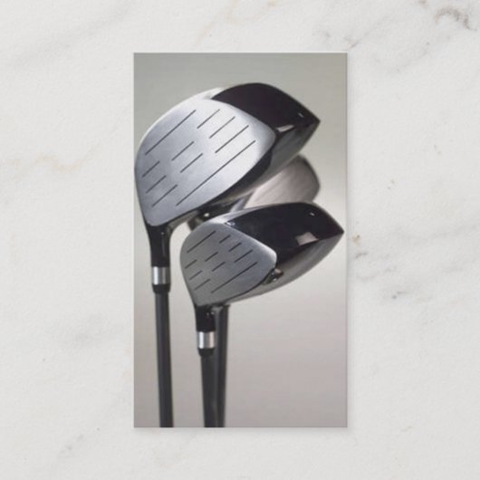 「ゴルフ愛好家」の名刺 名刺 (正面)