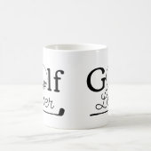 ゴルフ愛好家 コーヒーマグカップ (中央)