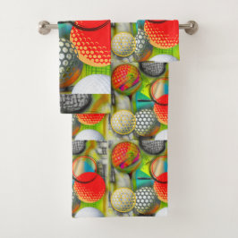 ゴルフ愛好家 バスタオルセット