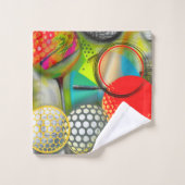 ゴルフ愛好家 バスタオルセット (ウォッシュタオル)