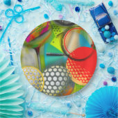 ゴルフ愛好家 ペーパープレート (パーティー)