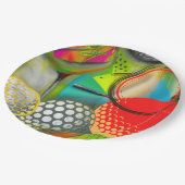 ゴルフ愛好家 ペーパープレート (アングル)