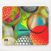 ゴルフ愛好家 マウスパッド (正面)