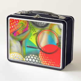 ゴルフ愛好家 メタルランチボックス