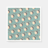 ゴルフ愛好家(ヴィンテージ) スタンダードカクテルナプキン (正面)