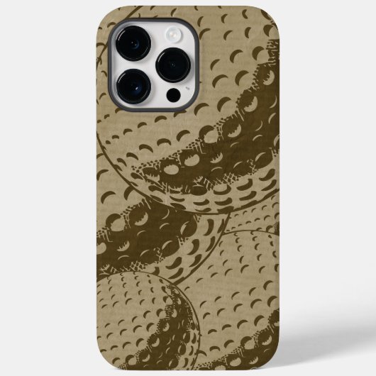 ゴルフ愛好家iPhone Case-Mate iPhoneケース (裏面)