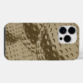 ゴルフ愛好家iPhone iPhoneケース (裏面横)