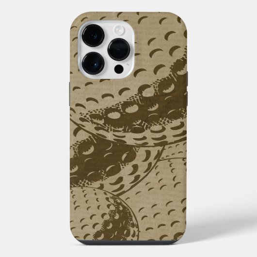 ゴルフ愛好家iPhone iPhoneケース (裏面)