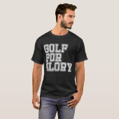 ゴルフ愛好家PGAツアーゲームゲームスコア Tシャツ (正面フル)
