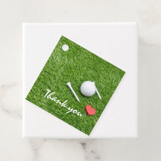 ゴルフ感謝していボールとティーラブでシール フェイバータグ (インサイチュ)