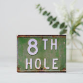 ゴルフ招待状 ポストカード (スタンド正面)