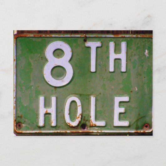 ゴルフ招待状 ポストカード (正面)