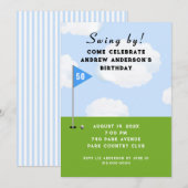 ゴルフ招待状 招待状 (正面/裏面)