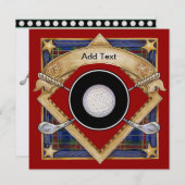 ゴルフ招待状- SRF 招待状 (正面/裏面)