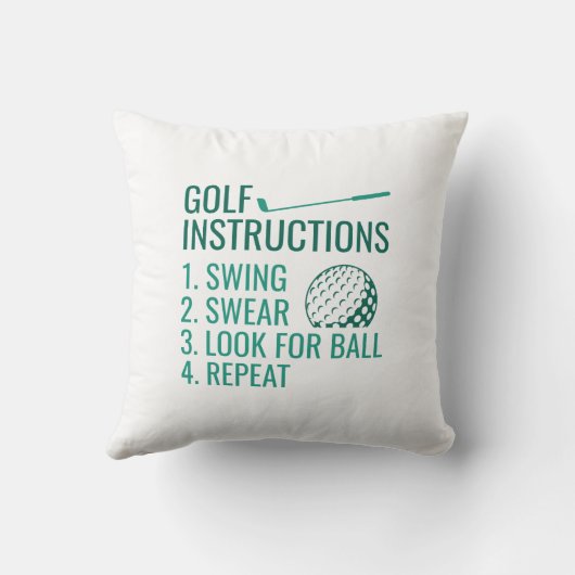ゴルフ指導 クッション (裏面)