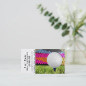 ゴルフ指示 名刺 (スタンド正面)