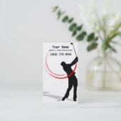 ゴルフ指示 名刺 (スタンド正面)