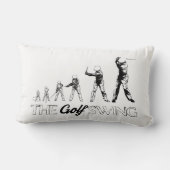 ゴルフ振動理論、装飾用クッション腰神経13x21 ランバークッション (裏面)