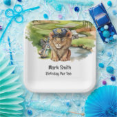 ゴルフ探偵団ユナイト:誕生日冒険 ペーパープレート (パーティー)