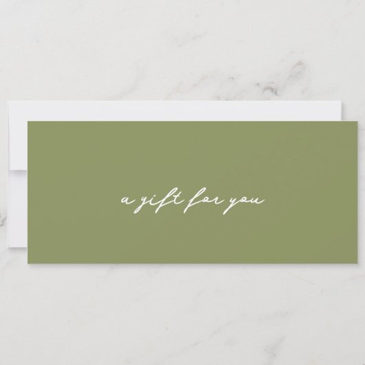 ゴルフ旅行ギフト証明書利用券 招待状 (裏面)