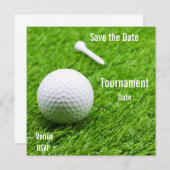 ゴルフ日付を保存するゴルフボールをグリーンに (正面/裏面)