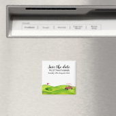 ゴルフ日付を保存ゴルフトーナメントゴルファー磁石 マグネット (インサイチュ (食洗機))