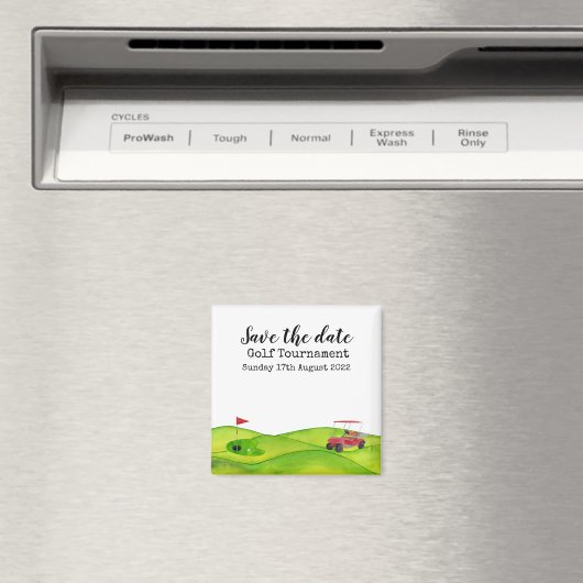 ゴルフ日付を保存ゴルフトーナメントゴルファー磁石 マグネット (インサイチュ (食洗機))