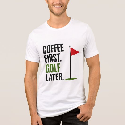 ゴルフ日常 トライブレンドTシャツ (正面)