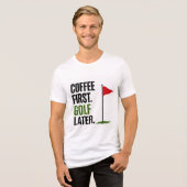 ゴルフ日常 トライブレンドTシャツ (正面全面)