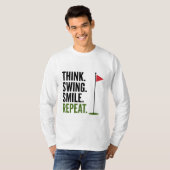 ゴルフ日常 Tシャツ (正面フル)