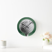 ゴルフ時間 ラウンド壁時計 (ホーム)