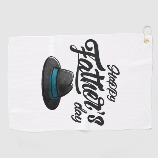 ゴルフ最高のタオルお父さんの日帰り愛 ゴルフタオル (横)