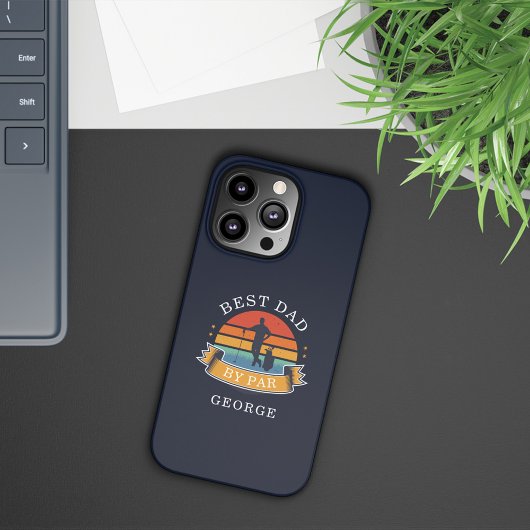 ゴルフ最高のパパバイパーカスタムレトロ誕生日ノベルティ Case-Mate iPhoneケース