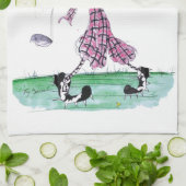 ゴルフ最高潮、贅沢なfernandes キッチンタオル (折り畳み)