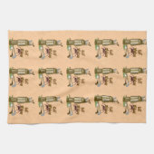 ゴルフ未亡人 キッチンタオル (横)