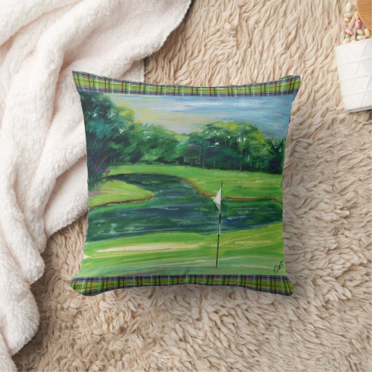 ゴルフ枕 クッション (ブランケット)