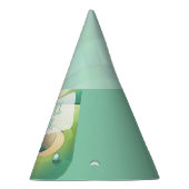 ゴルフ柄 パーティーハット (右)