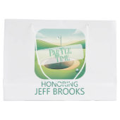 ゴルフ柄 ラージペーパーバッグ (裏面)