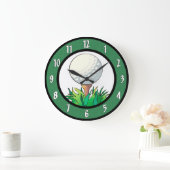 ゴルフ柱時計 ラージ壁時計 (ホーム)