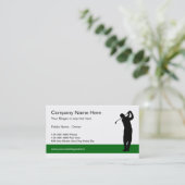 ゴルフ業クラシック用名刺 名刺 (スタンド正面)