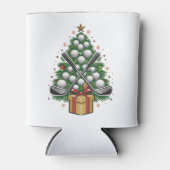 ゴルフ機器クリスマスツリークリスマスゴルフ 缶クーラー (正面)