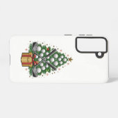 ゴルフ機器クリスマスツリークリスマスゴルフ SAMSUNG GALAXYケース (裏面横)