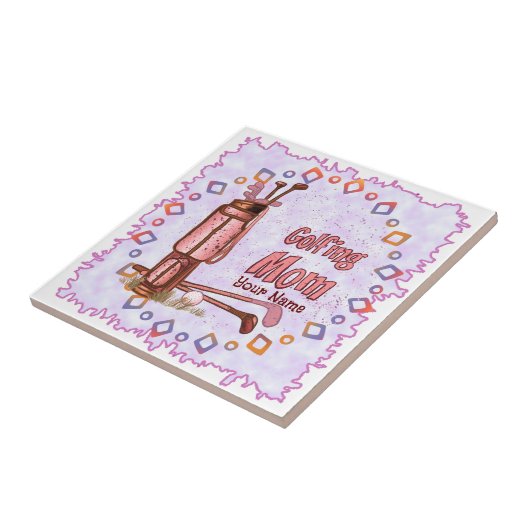 ゴルフ母 タイル (側面)