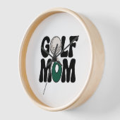 ゴルフ母 壁時計 (傾斜)