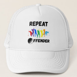 ゴルフ注入「再犯者」設計ユニークの キャップ