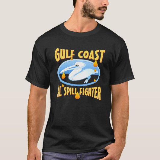 ゴルフ海岸の石油流出 Tシャツ (正面)