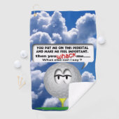 ゴルフ漫画 ゴルフタオル (インサイチュ)