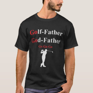 ゴルフ父の教父 Tシャツ