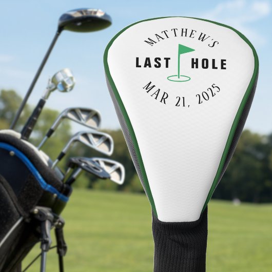 ゴルフ独身パーティーの最後のホール ゴルフヘッドカバー
